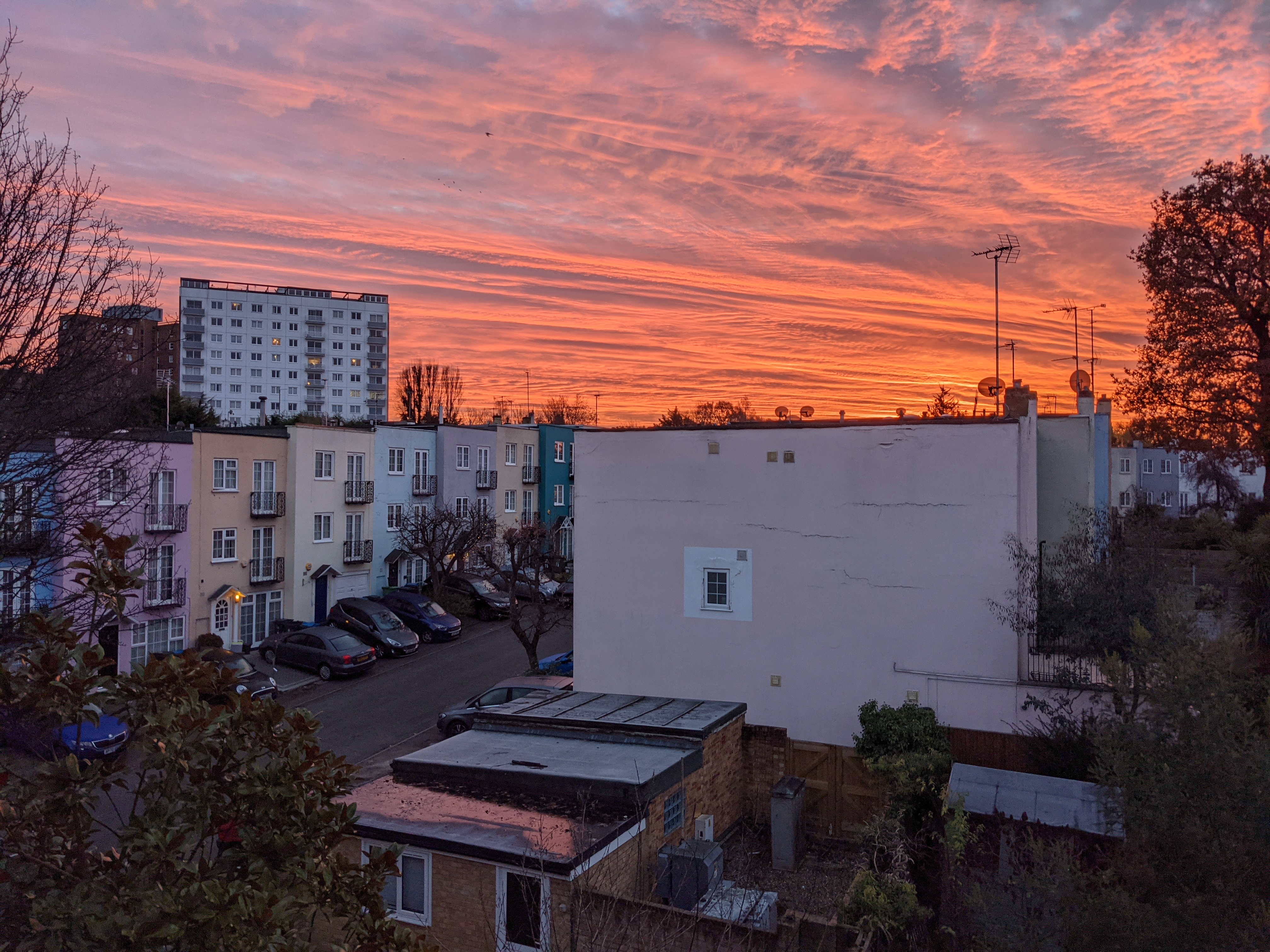 Sunrise in Norbiton